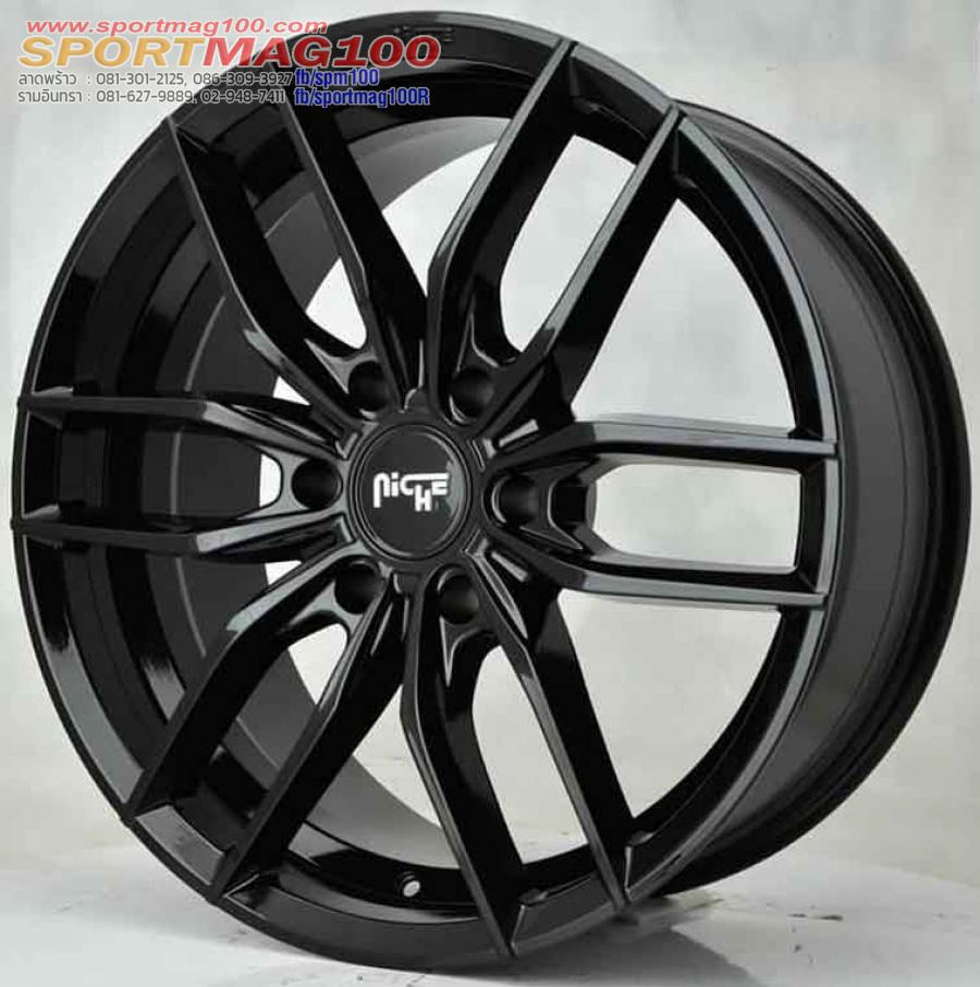 ล้อแม็กใหม่แท้ USA Niche VOSSO 6รู139 สีดำด้าน กว้าง9 ขอบ20นิ้ว 