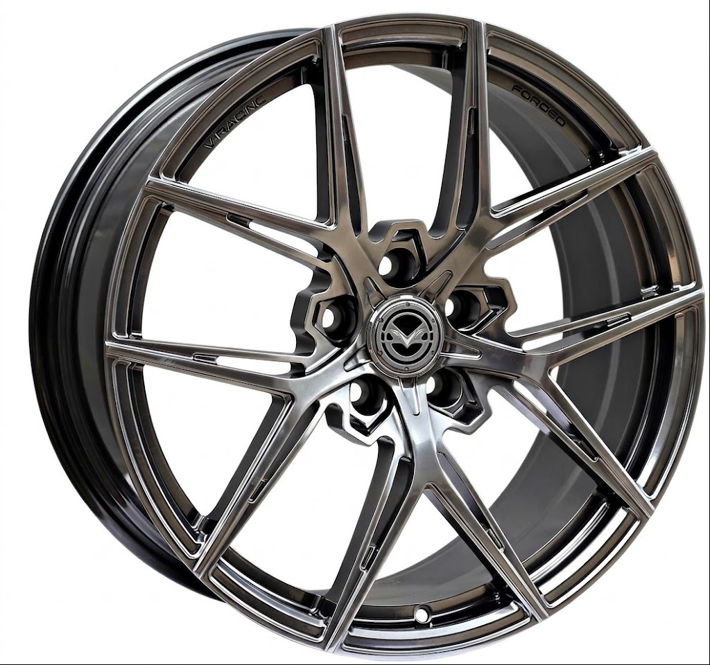 ล้อแม็ก Forged V-Racing VRF503 5รู114/112 ET35 ไฮเปอร์แบล็ค กว้าง8.5 ขอบ19นิ้ว