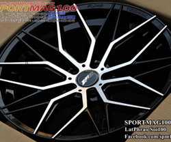  แม็กซ์ใหม่เบาพิเศษ USA 305Forged FT107 5รู112 ET35-40 ดำหน้าเงา F8.5 R9.5-19นิ้ว 