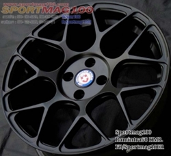 แม็กซ์ใหม่ SSW HRE P40 4รู100 ET38 ดำด้าน 7.5-17นิ้ว