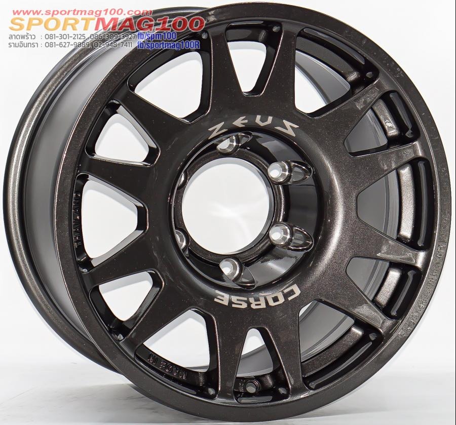ล้อแม็กใหม่ ZEUS EvoCross Z19 6รู139 ET0 ไฮเปอร์ดาร์ค 8.5-16นิ้ว 
