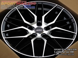 ล้อแม็กใหม่ SSW S348 Vorsteiner 5รู114 ดำหน้าเงา 8-17นิ้ว