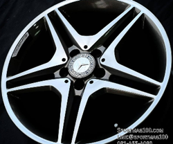  ล้อแม็กมือสอง AMG CLA 5รู112 ET52 กันเมทาลิก 7.5-18นิ้ว