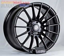 แม็กซ์ใหม่ Lenso ProjectD RACE5 5รู114 ดำด้าน 7.5-17นิ้ว