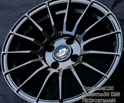  แม็กซ์ใหม่ Lenso RACE5 4รู100 ET40 ไฮเปอร์ดาร์ค 7-16นิ้ว 