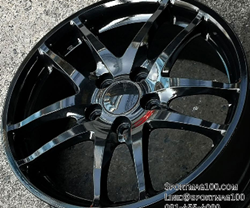 ล้อแม็กมือสองแท้ Honda DC5 5รู114 รมดำ 7-17นิ้ว(รามอินทรา)