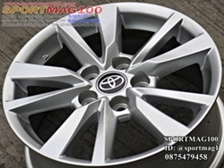 ล้อแม็กป้ายแดง Toyota New Camry 5รู114 ซิลเวอร์ 6.5-16นิ้ว(ลาดพร้าว)