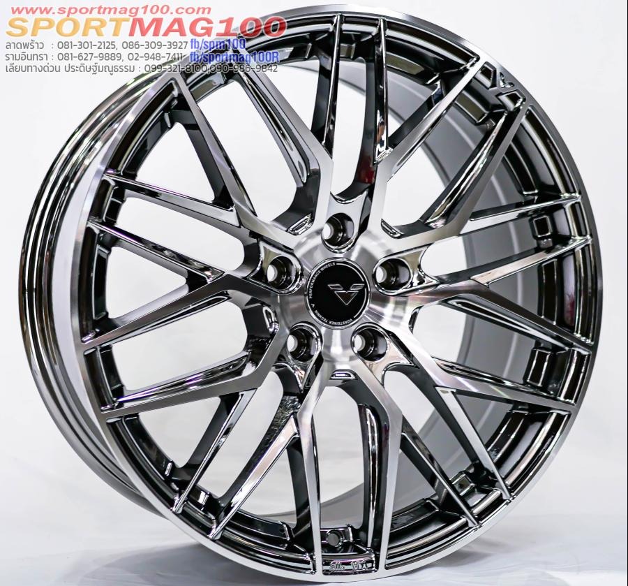  แม็กซ์ใหม่ MGW Vorsteiner 5รู114 ET38 แบล็คโคม 8.5 -18นิ้ว 