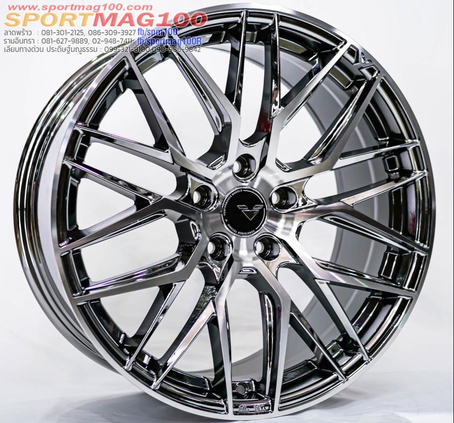 ล้อแม็กใหม่ MGW Vorsteiner 5รู114 ET38 แบล็คโคม 8.5 -18นิ้ว 