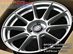 ล้อแม็กใหม่ Lenso Climax 90C 4รู100 แมทซิลเวอร์ 7-16นิ้ว