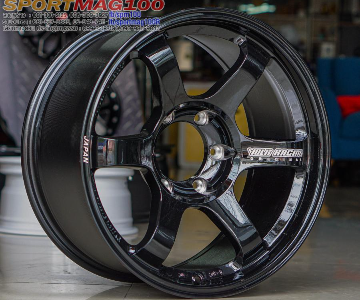 เฮียสั่งลด ล้อแม็กใหม่ FlowForming Te37 6รู139 ET0 ดำแววเลเซอร์ เพียง 4,700 9-18นิ้ว