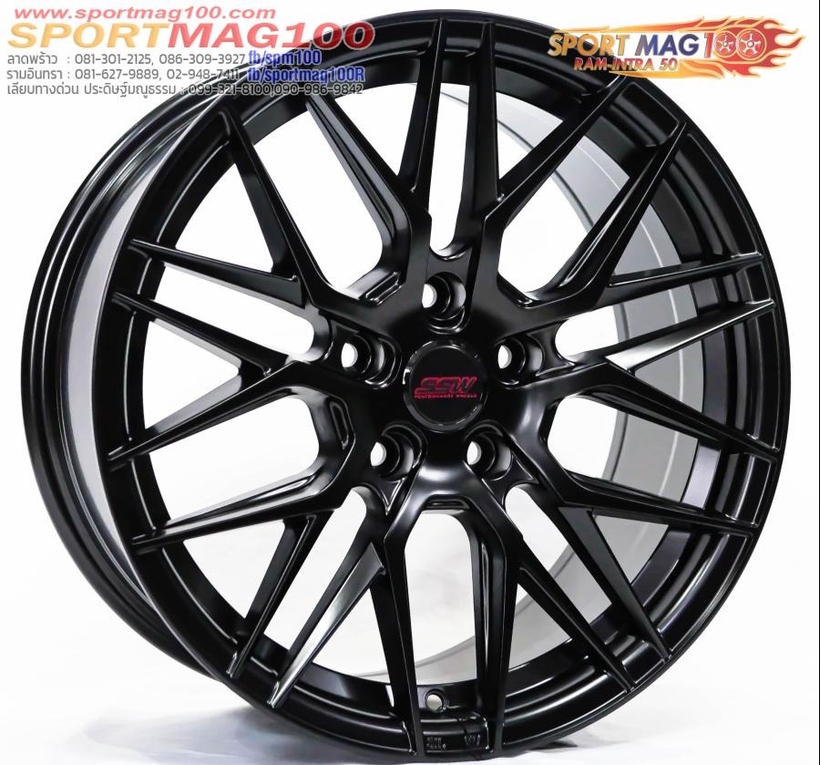 ล้อแม็กใหม่ SSW Vorsteiner S348 5รู114 ET38 ดำด้าน 8-17นิ้ว