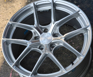 ล้อแม็กมือสอง Flowforming SSW F102 5รู114 ET40 ซิลเวอร์หน้าเงา กว้าง8.5 ขอบ18นิ้ว(รามอินทรา) 