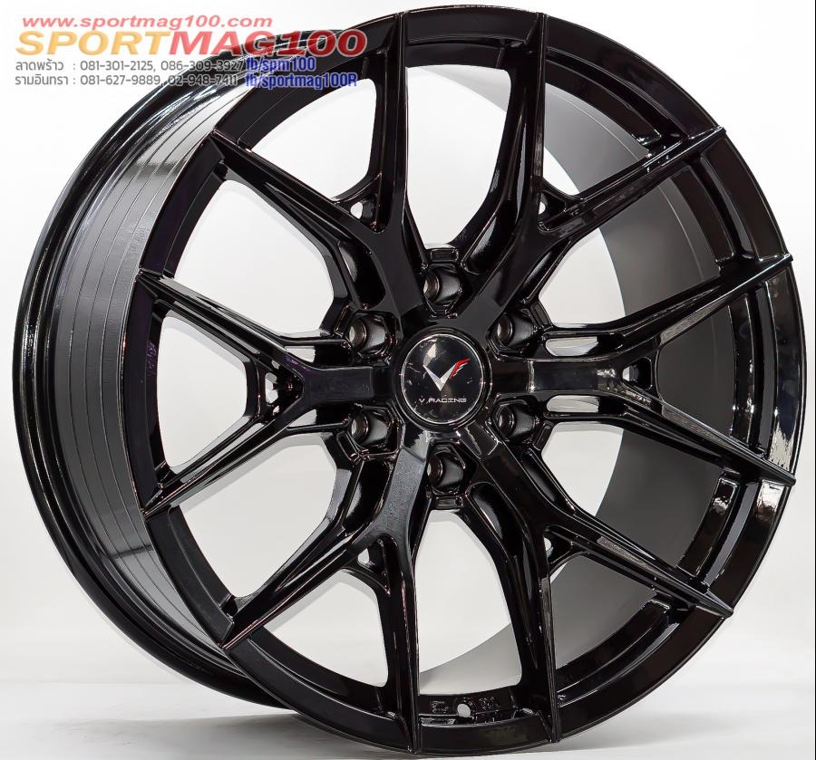 ล้อแม็ก Wheelperformance WR386 6รู139.7 Offset15 สีดำแวว กว้าง9.5 ขอบ20นิ้ว