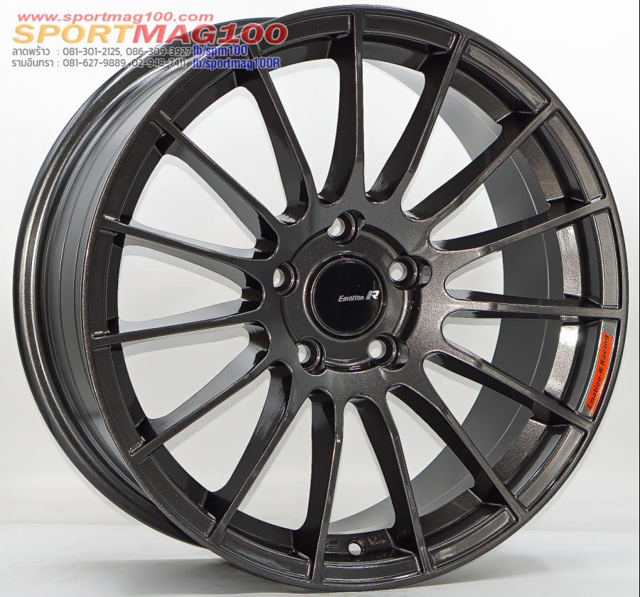 ล้อแม็กใหม่ EmotionR RS05RR 5รู114 ET35 ดาร์คกัน 7.5-17นิ้ว