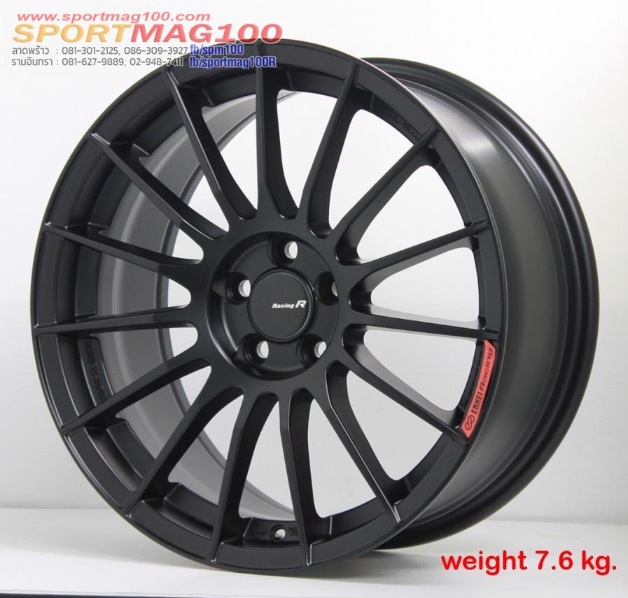 ล้อแม็กใหม่ Flowforming TK RS05RR 5รู100 ET35 ดำด้าน 8-17นิ้ว