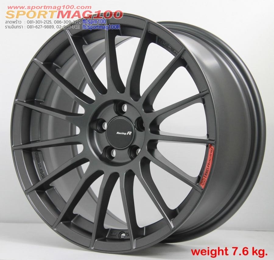 ล้อแม็กใหม่ Flowforming TK RS05RR 5รู100 ET35 ดาร์คกัน 8-17นิ้ว