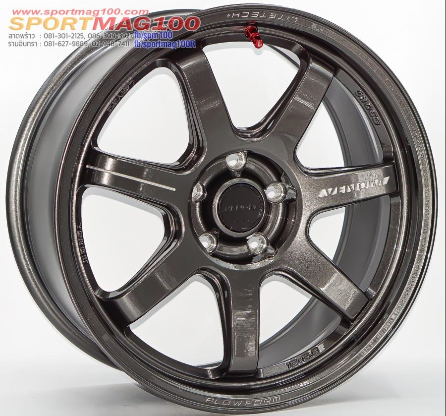 ล้อแม็ก FlowForming Lenso VT7 LITETECH+ ขอบ 18นิ้ว 5รู114 ไฮเปอร์ดาร์ค ET35 กว้าง 8.5นิ้ว