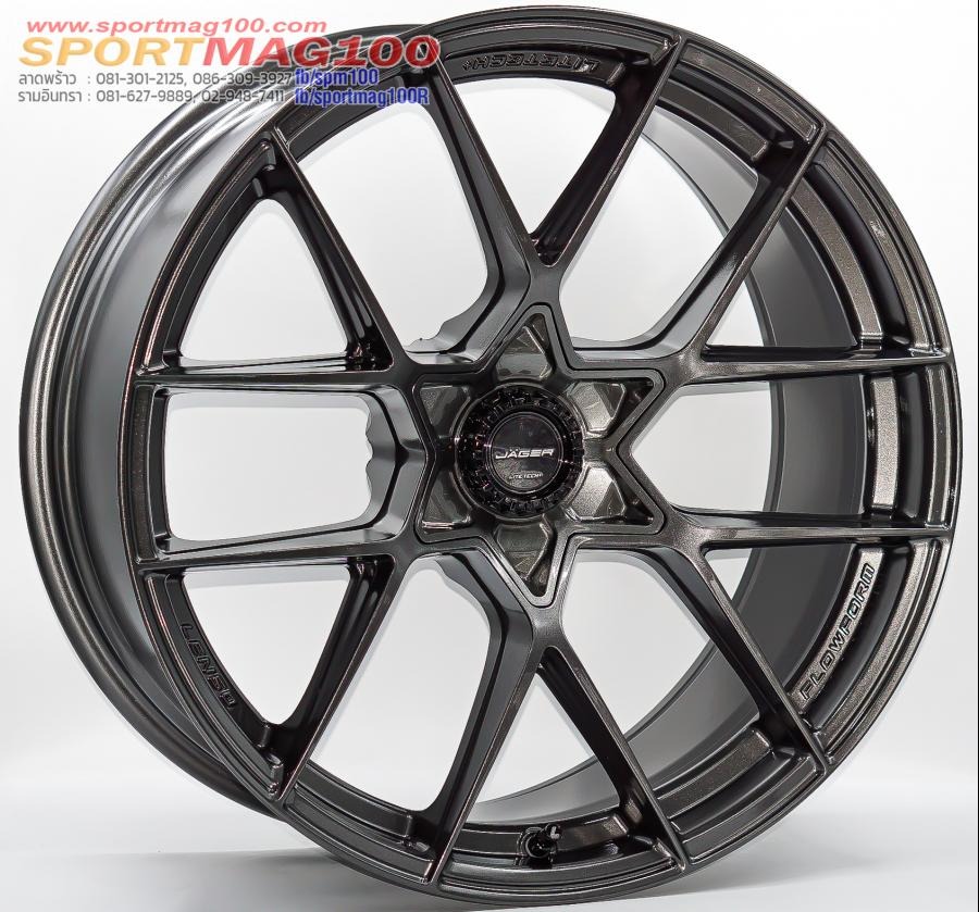 ล้อแม็กใหม่ FlowForming Lenso Jager Astra LITETECH+ ขอบ20นิ้ว 6รู139.7 กว้าง9 Offset15 สีไฮเปอร์ดาร์ค