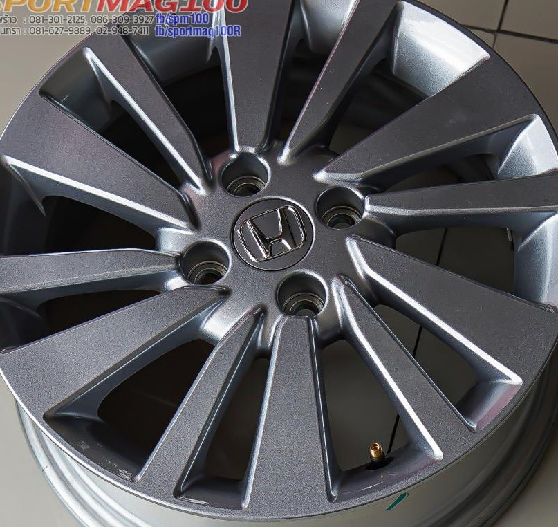 ล้อแม็กมือสองติดรถ Honda NewCity 4รู100 ซิลเวอร์ 6-15นิ้ว(ลาดพร้าว-รามอินทรา)