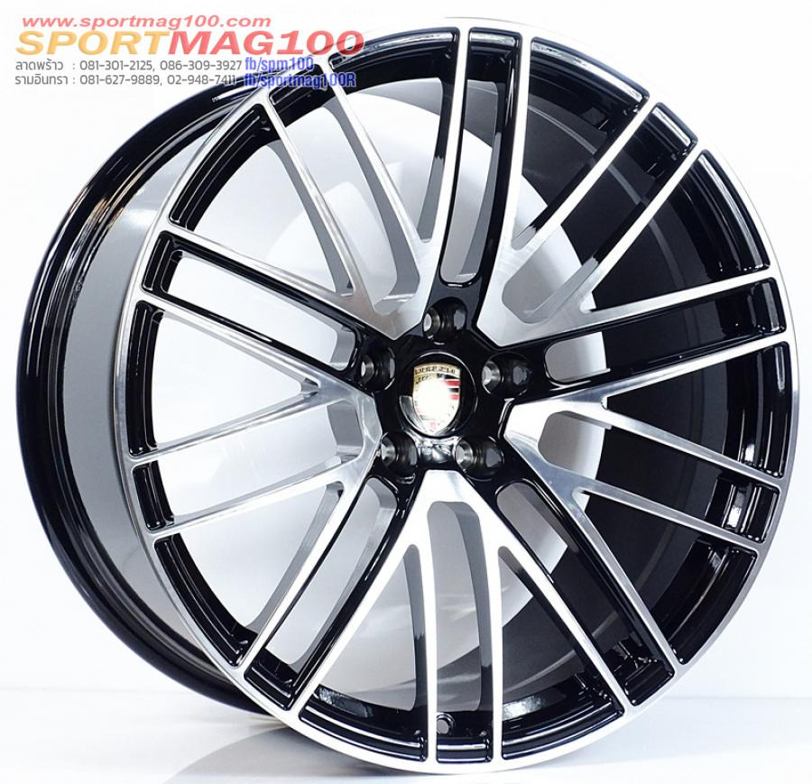ล้อแม็กเบาสุดFORGED Porshe D7060 5รู112 ดำหน้าเงา Offset26-19 กว้างF9 R10 ขอบ20