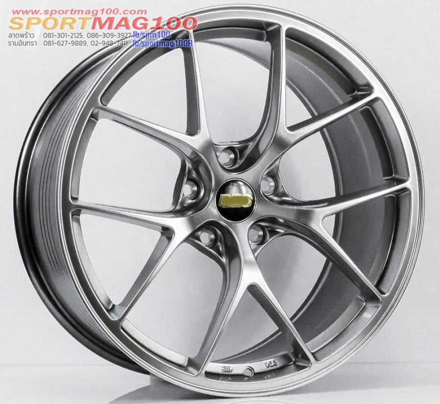 ล้อแม็กใหม่เบา Flowforming RID 5รู120 ไอเปอร์แบล็ค Offset35-38 กว้างF8.5 R9.5 ขอบ19