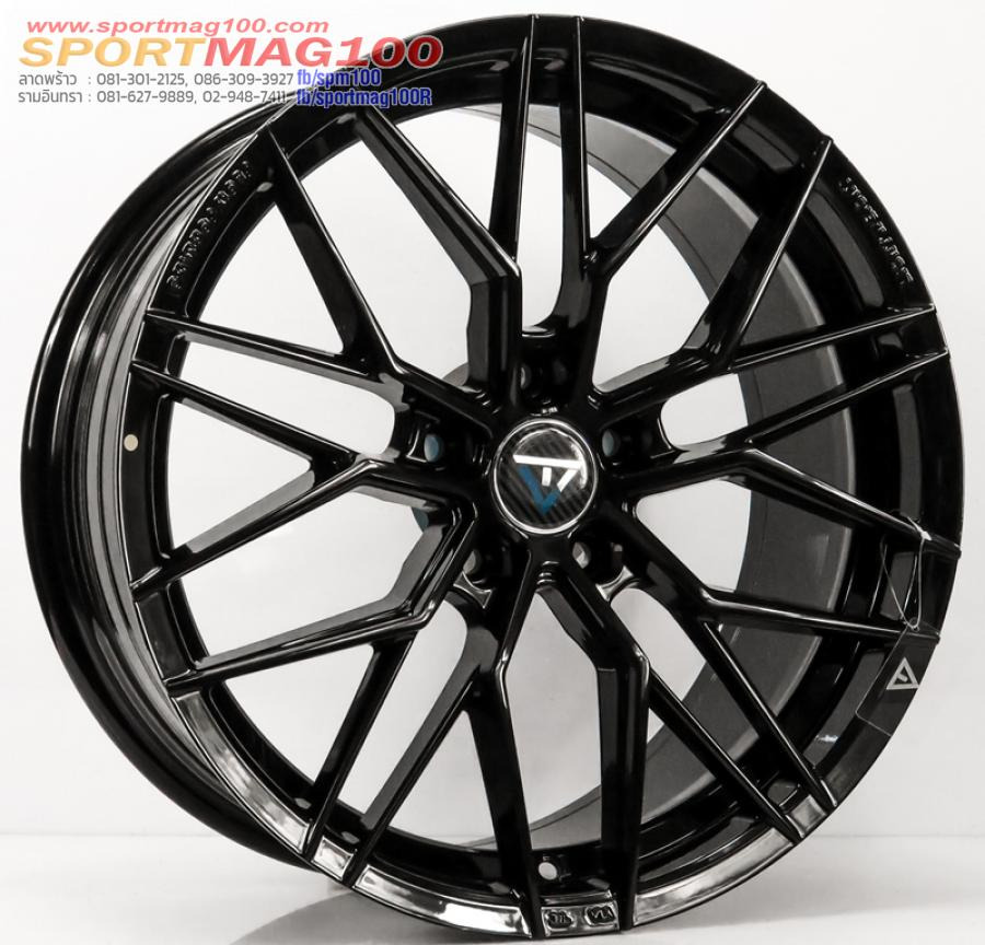 ล้อแม็กใหม่เบา FlowForming VLF06 5รู114/112 Offset38 ดำเงา เพียง4900 กว้าง8 ขอบ18