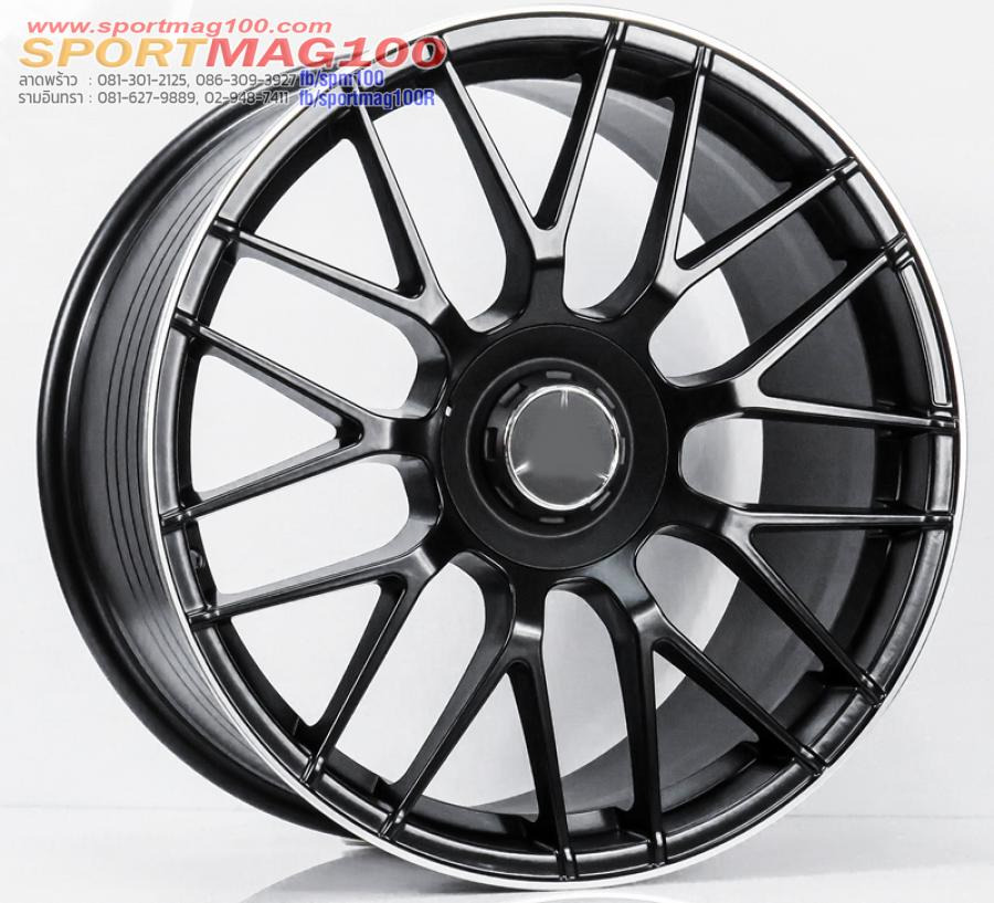 ล้อแม็กใหม่เบา FlowForming GTC Rordster 5รู112 ดำด้าน Offset35-38 กว้าง F8 R9 ขอบ19