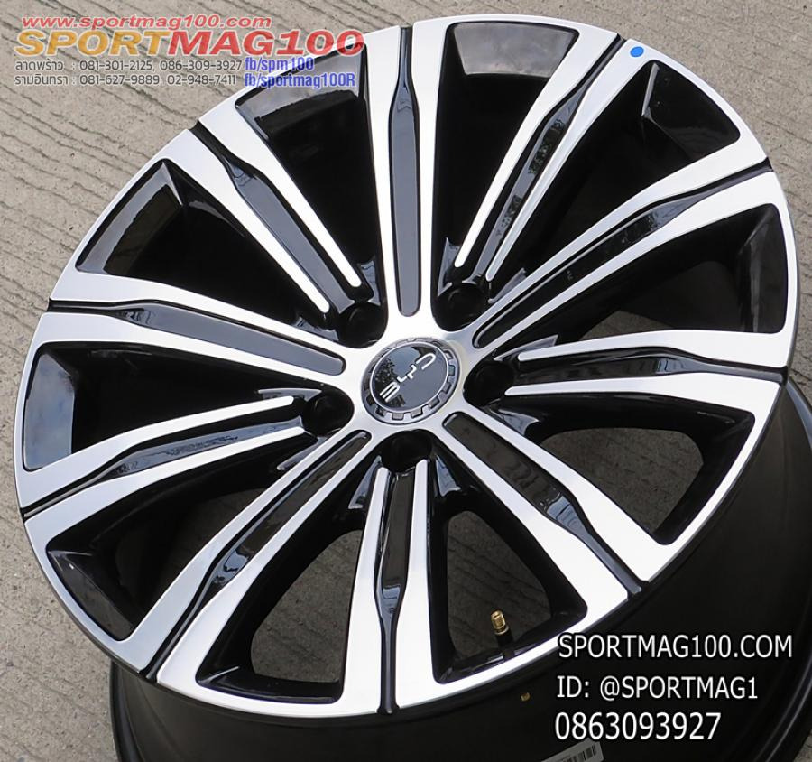 ล้อแม็กป้ายแดง BYD SealIon7 5รู120 ดำหน้าเงา Offset40 กว้าง8 ขอบ20นิ้ว(ลาดพร้าว)