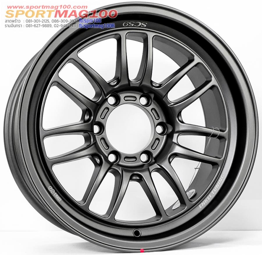 ล้อแม็กใหม่ ENKEI SC59 6รู139.7 กว้าง9 Offset0 สีเทาด้าน ขอบ18นิ้ว