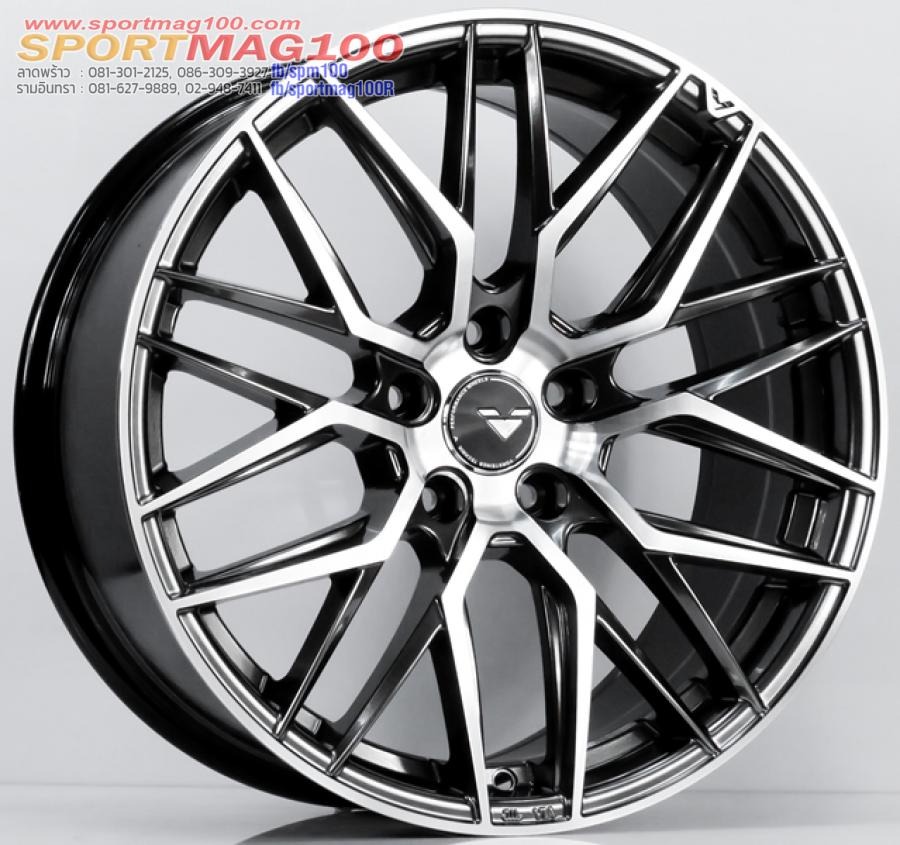 ล้อแม็ก MGW VORSTEINER สีไฮเปอร์โคม Offset38 5รู114 กว้าง 8.5นิ้ว ขอบ 18นิ้ว