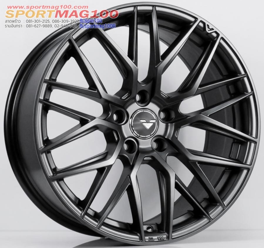 ล้อแม็ก MGW VORSTEINER สีเทาด้าน Offset38 5รู112 กว้าง 8.5นิ้ว ขอบ 18นิ้ว