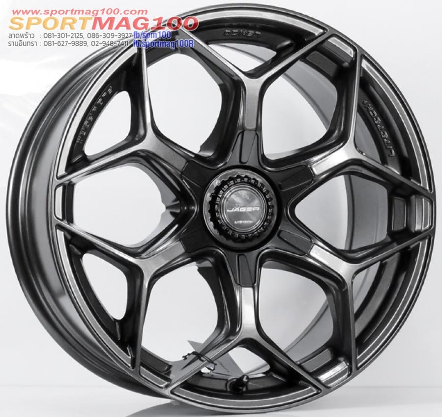 ล้อแม็ก Lenso Vamos6 VT6 FlowForming LITETECH+ 6รู130 Offset40 สีไฮเปอร์ดาร์ค กว้าง 8.5นิ้ว ขอบ 18นิ้ว (สเปคไม่ยื่น สำหรับรถตู้ตัวใหม่)