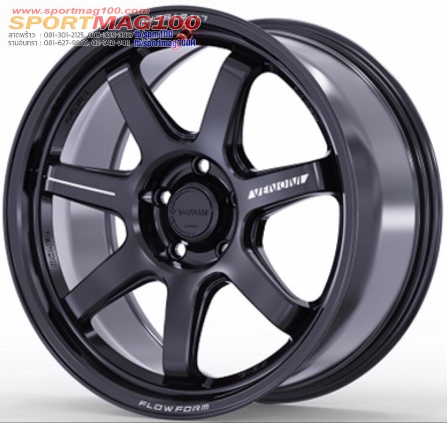 ล้อแม็ก FlowForming Lenso VT7 LITETECH+ ขอบ 18นิ้ว 5รู114 ดำด้าน ET35 กว้าง 8.5นิ้ว