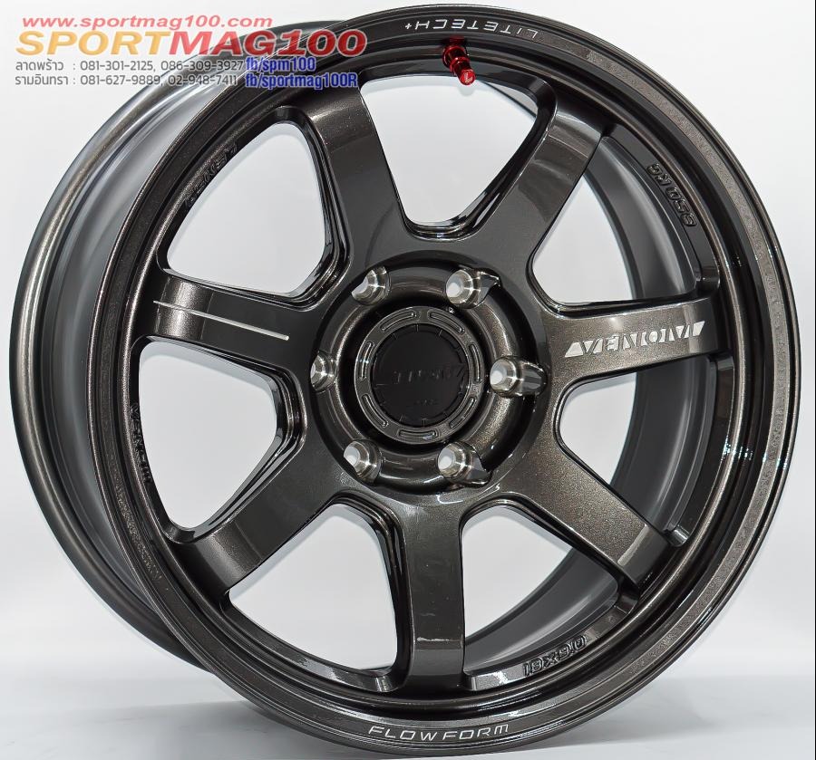 ล้อแม็กใหม่ FlowForming Lenso VT7 LITETECH+ ขอบ18นิ้ว กว้าง9นิ้ว 6รู139.7 ไฮเปอร์ดาร์ค ET0