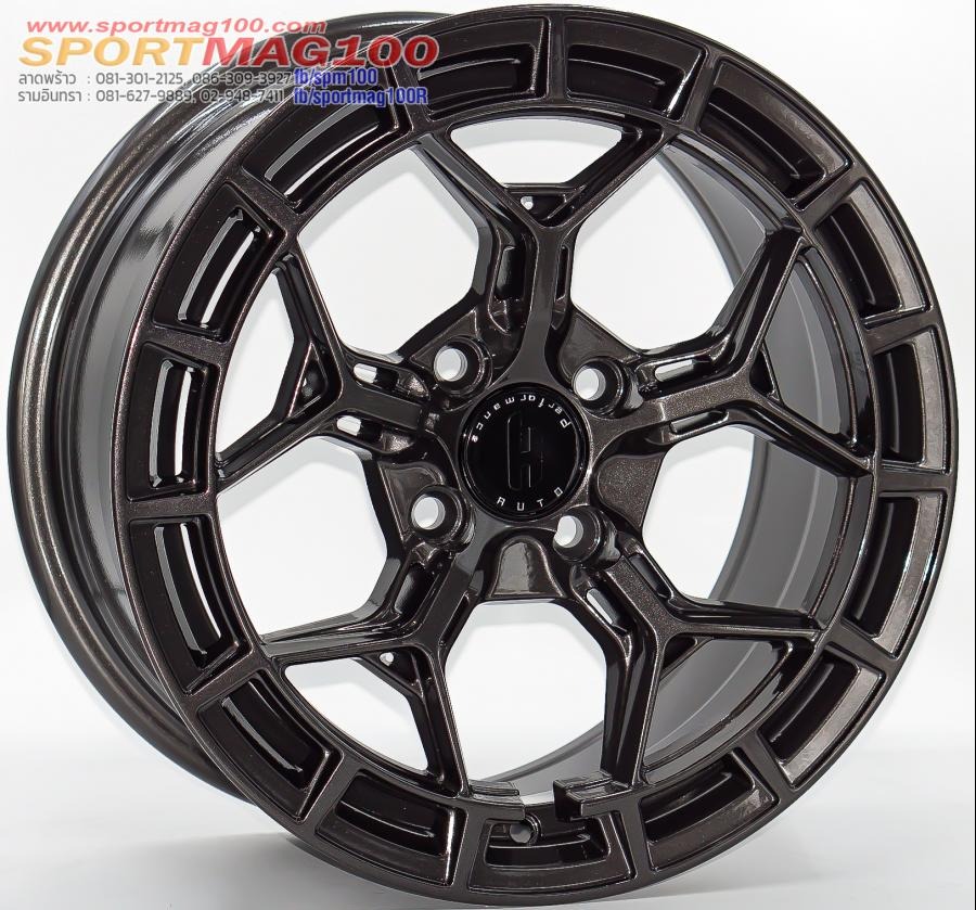 ล้อแม็กใหม่เบา FlowForming VF4 ขอบ15นิ้ว กว้าง7นิ้ว 4รู100 ET35 สีกัน