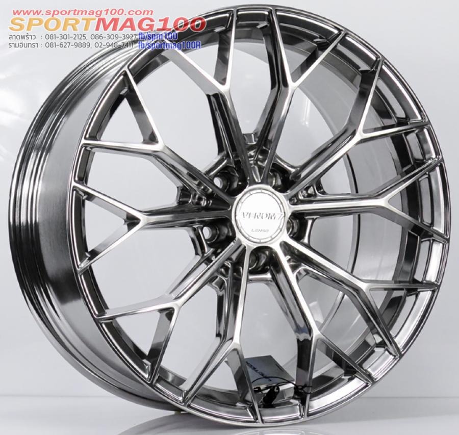 ล้อแม็กใหม่ FlowForming Lenso Venom VNA LITETECH+ (Limited) สีไฮเปอร์กลอส 5รู114 Offset35 กว้าง 9นิ้ว ขอบ 20นิ้ว 