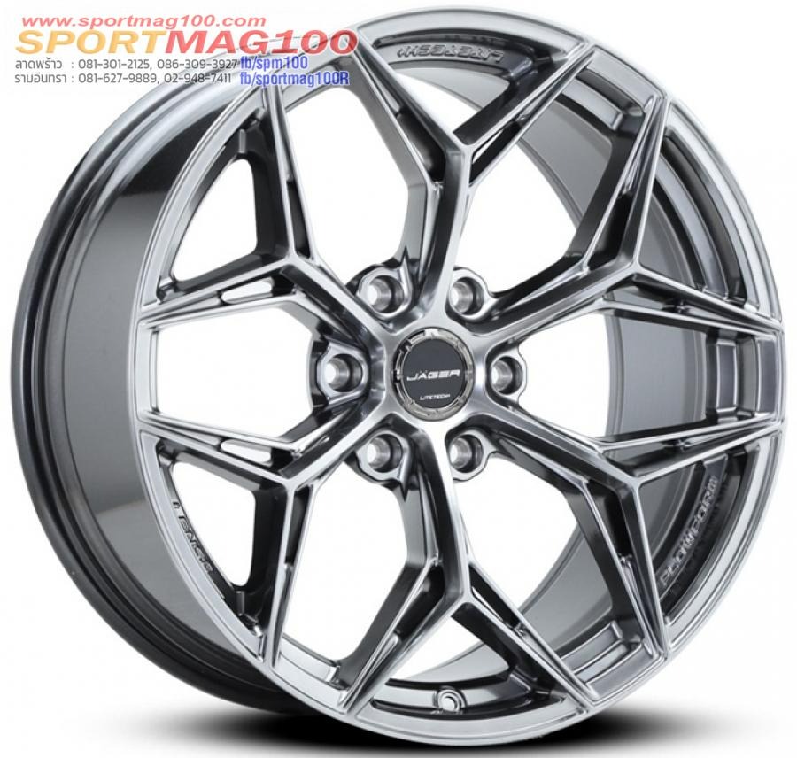 ล้อแม็ก Lenso Jager BLAZE Litetech+ FlowForming ขอบ 20 กว้าง 9นิ้ว 6รู139 Offset15 สีไฮเปอร์ดาร์ค