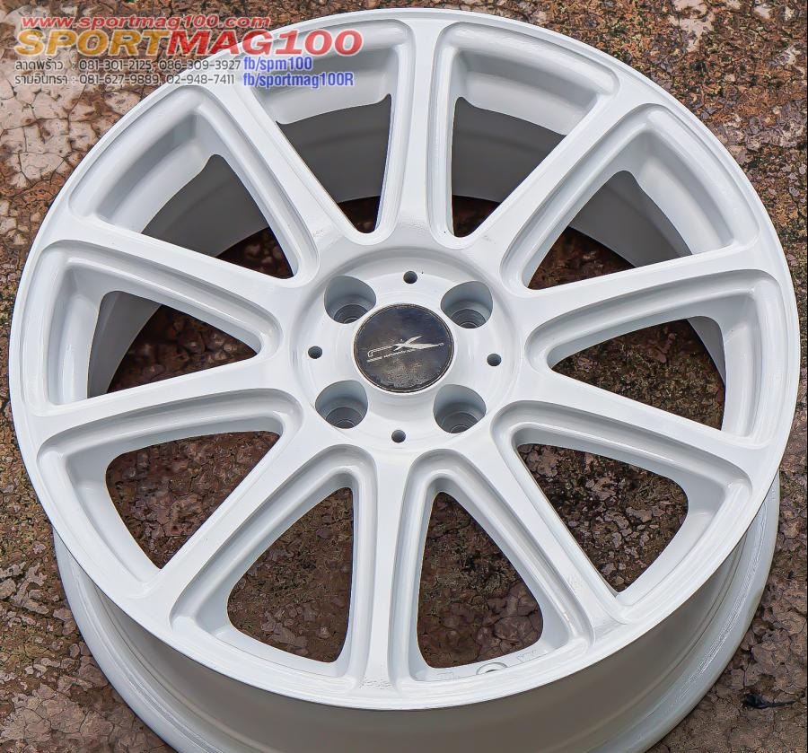 ล้อแม็กมือสอง Zephyr ขอบ17 กว้าง 7นิ้ว 4รู100 Offset48 (รามอินทรา)