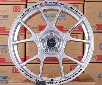 ล้อแม็ก TC005 5รู100 ET38 สีไฮเปอร์ กว้าง8.5 ขอบ17นิ้ว 