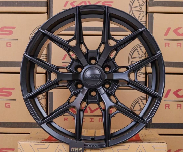 ล้อแม็ก F8660 6รู114.3 ET18 ดำด้าน กว้าง9 ขอบ18นิ้ว(นาวาร่า) 