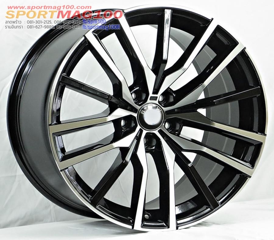 ล้อแม็ก Forged New Mseries ขอบ 20 กว้าง F10 R11นิ้ว 5รู112 Offset40-37  สีดำหน้าเงา