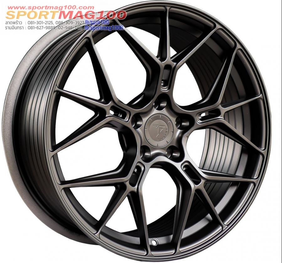 ล้อแม็ก Flotec F125 5รู120 ET42 ดำด้าน กว้าง8.5 ขอบ19นิ้ว