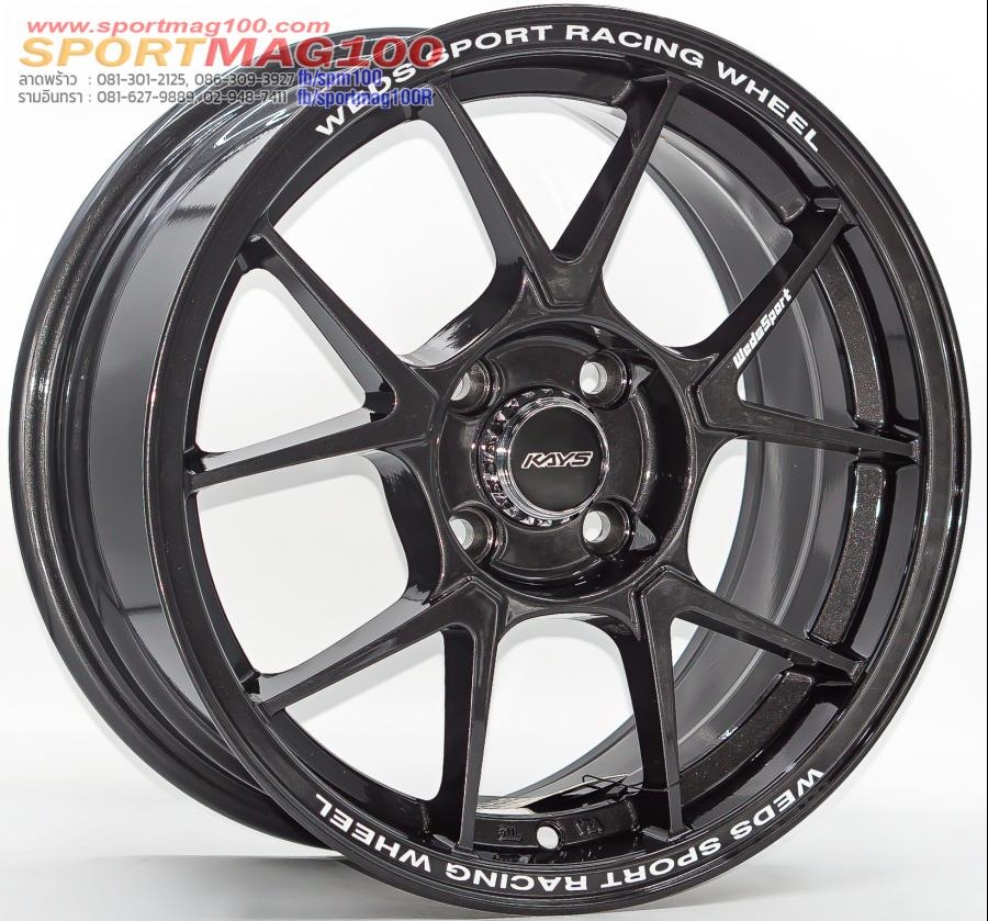 ล้อแม็กTC005 4รู100 ET35 กันเมทาลิก กว้าง7 ขอบ15นิ้ว 
