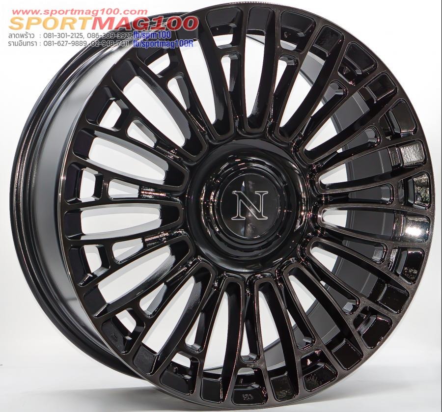 ล้อแม็กใหม่ Naya CL105 ขอบ20นิ้ว กว้าง8.5นิ้ว 5x108/114.3 Offset35 สีดำแล็คดำ