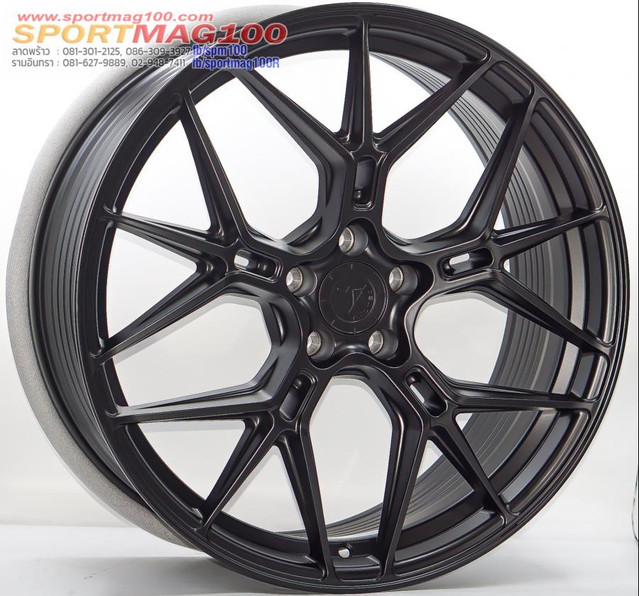 ล้อแม็ก Flotec F125 ขอบ 20นิ้ว กว้าง 8.5นิ้ว 5รู108 ET38 สีดำด้าน