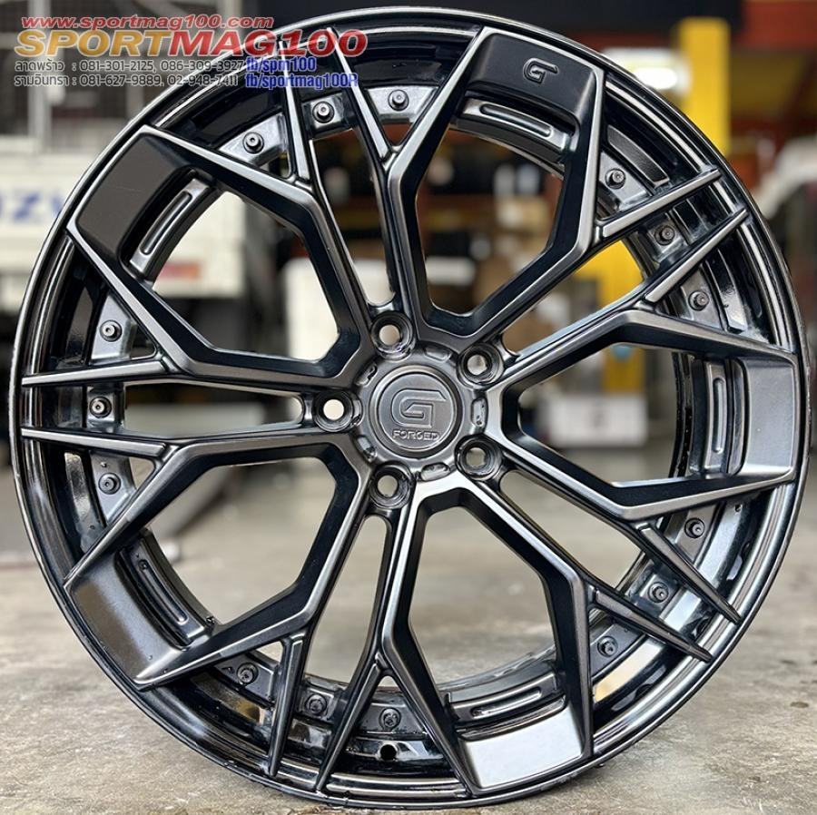 ล้อแม็กแท้มือสอง G-forged GF11 ขอบ20นิ้ว กว้าง8.5นิ้ว 5รู120 Offset35 สีดำด้าน(ลาดพร้าว)