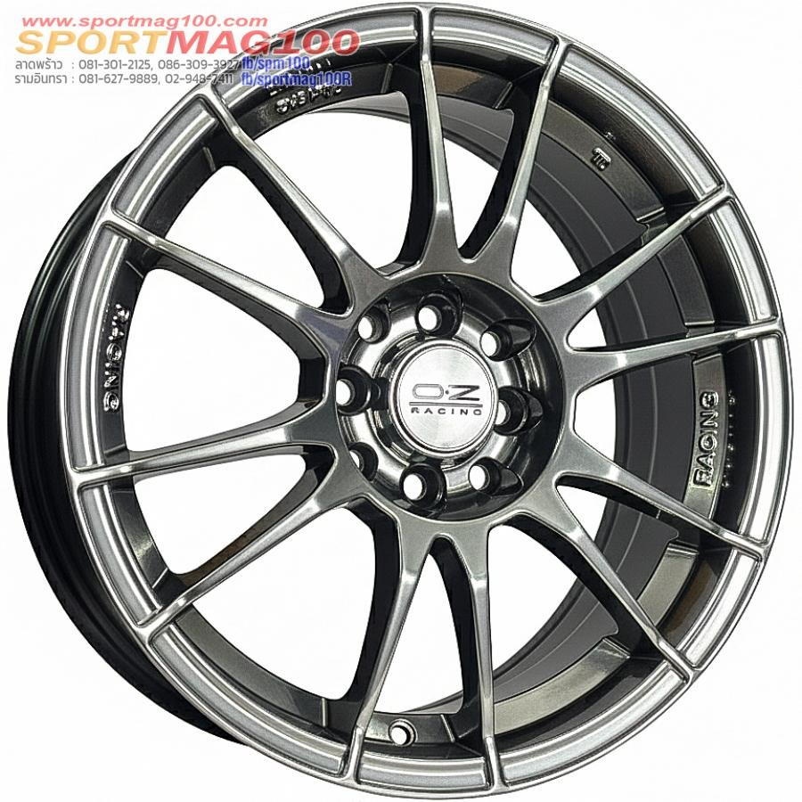 ล้อแม็ก OZ Ultraleggera ขอบ16นิ้ว กว้าง7นิ้ว 4รู100/114 Offset35 สีไฮเปอร์แบล็ค