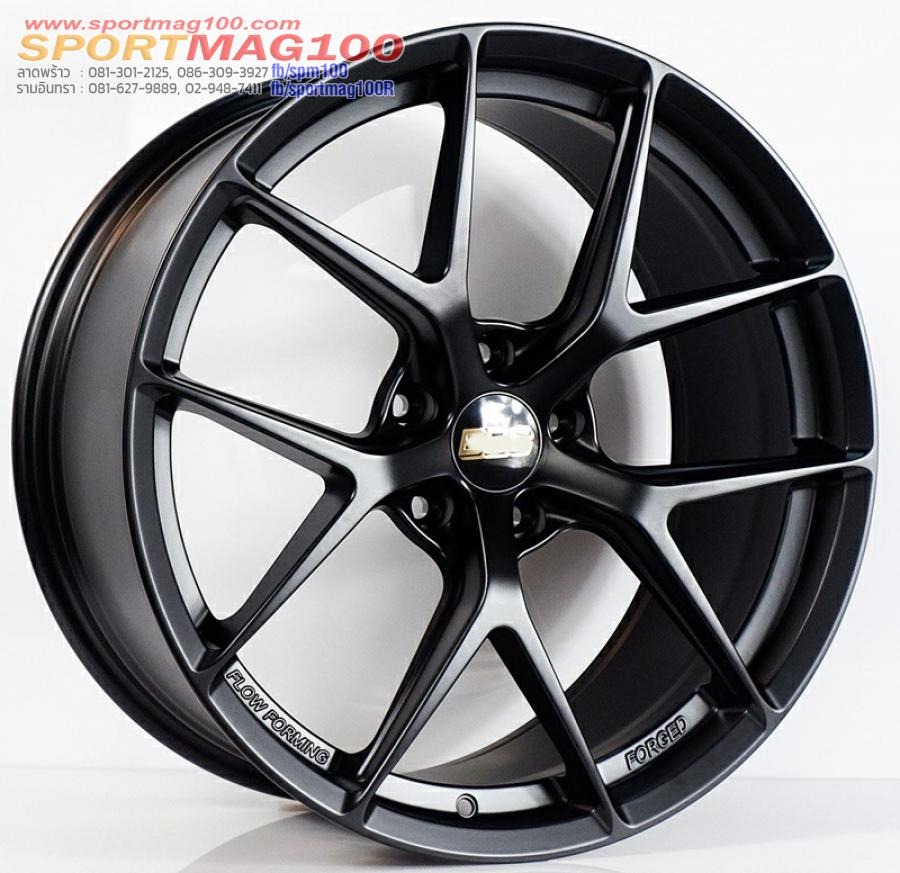 ล้อแม็กใหม่ FlowForming FIR ขอบ20นิ้ว ล้อหน้า8.5นิ้ว ล้อหลัง9นิ้ว 5รู112/114.3 Offset35-30 สีดำด้าน