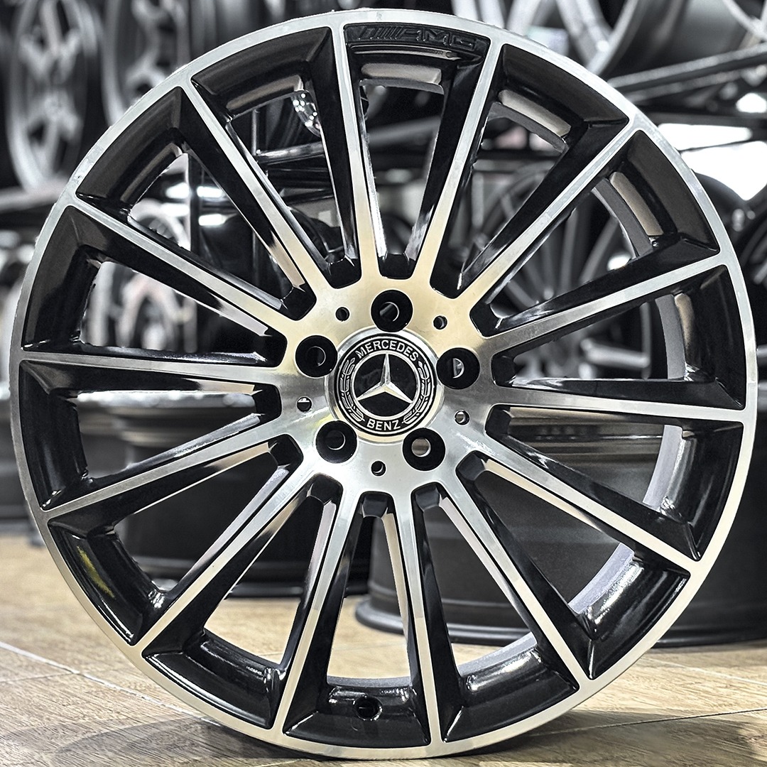ล้อแม็กมือสองแท้ BENZ AMG CLS C257 ขอบ20นิ้ว ล้อหน้า8นิ้ว ล้อหลัง9นิ้ว 5รู112 Offset33-28 สีดำหน้าเงา(ลาดพร้าว)